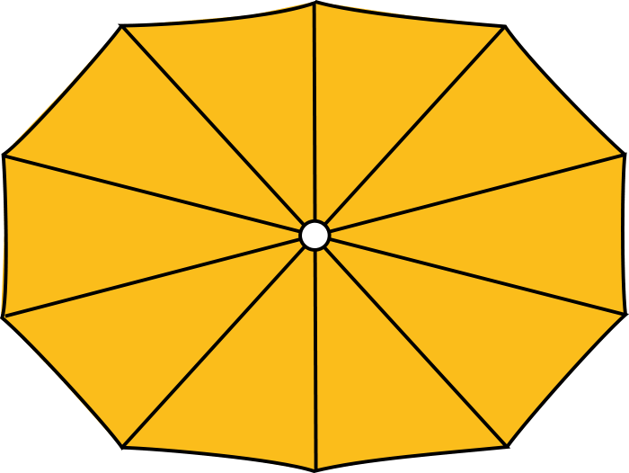 DACAPO Ovalschirm