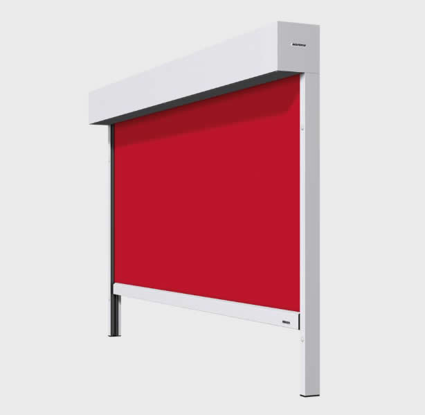 Rollläden mit sichtbarem Rollladenkasten